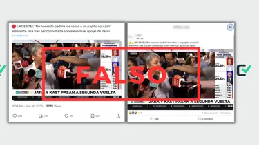 El Desconcierto | jeannette jara no dijo no necesito pedirle los votos a un papito corazon tras ser consultada sobre eventual apoyo de franco parisi.webp