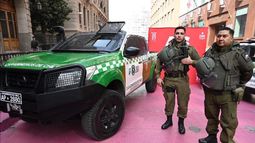 Nuevos vehículos blindados para Carabineros en RM: Blindaje 360 y resistirán balaceras