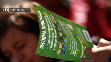 El Desconcierto | 17908 imagen de un flyer de la reforma tributaria del 2014.webp