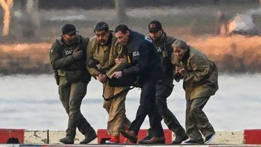 Nicolás Maduro siendo trasladado junto a su esposa - Agencia EFE