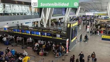 Aeropuerto Santiago de Chile destaca por uso de energía 100% renovable y el reciclaje casi 700 toneladas de residuos