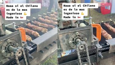 VIDEO| Chilena muestra ingeniosa forma de hacer anticuchos: Rápido y fácil