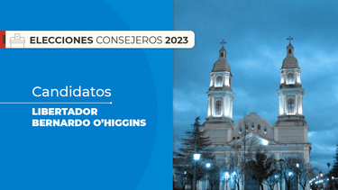 OHiggins: Quiénes son los candidatos al Consejo Constitucional en la región