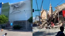 Mega terremoto en Filipinas - Captura de video Mega terremoto en Filipinas - Captura de video