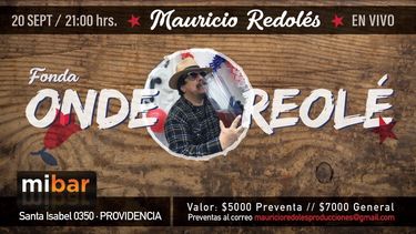 Imperdible: Fonda Onde Reolé