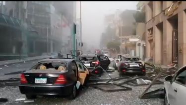 FOTOS| Así quedó de devastado Beirut tras las dos mega explosiones que remecieron al país entero