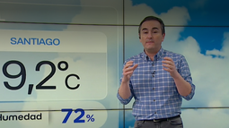 Alejandro Sepúlveda adelanta lluvia para hoy en Santiago: Existe la probabilidad de precipitaciones