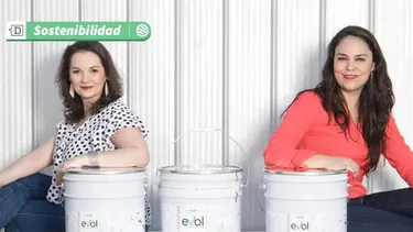 Economía circular: Compañía fundada y liderada por mujeres transforma residuos de plumavit en pinturas sustentables