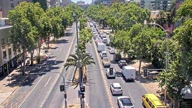 Paro Nacional ANEF y marcha de la CUT: Revisa los cortes de tránsito que hay en Alameda