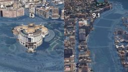 El tsunami en Viña del Mar llegaría hasta Plaza de la Victoria en el centro - Captura de video