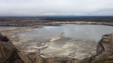 Tranque de relaves mineros en Chile.&nbsp;