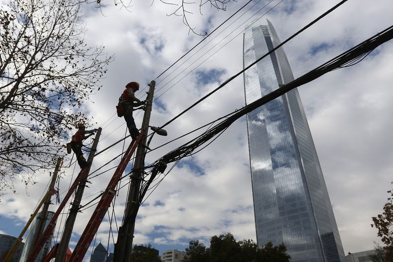 Todos los cortes de luz en Santiago - Agencia Uno