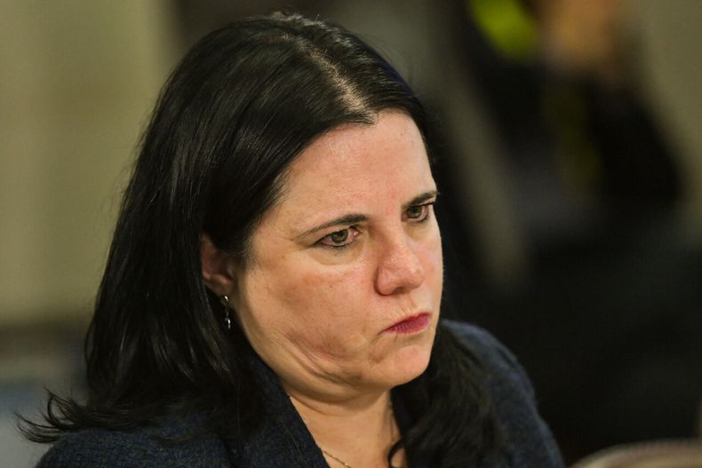 Ministra de Seguridad Trinidad Steinert en el Congreso - Agencia Uno
