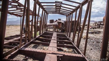 FOTO PERIODISMO| Plata oxidada: El cementerio de trenes de Uyuni