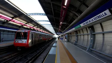 Papito corazón causa caos en el Metro al evadir fiscalización huyendo por el túnel