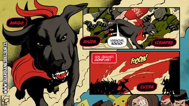 Los héroes existen y están allá afuera: Dibujante Guido Salinas estrena nuevo cómic sobre el Negro Matapacos
