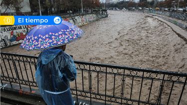Lluvia en Santiago: Confirman fuertes precipitaciones para la Región Metropolitana