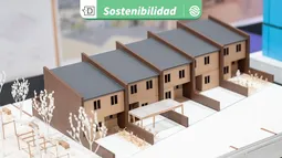 Viviendas sociales hechas en madera: El proyecto piloto de construcción sostenible en San Pedro de la Paz