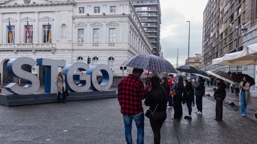 Las lluvias no abandonan Santiago - Agencia Uno