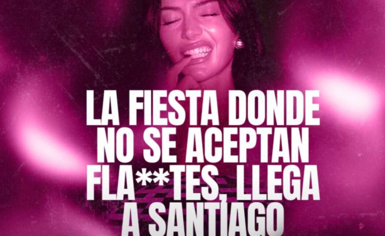 El afiche acusado de clasismo - Redes Sociales