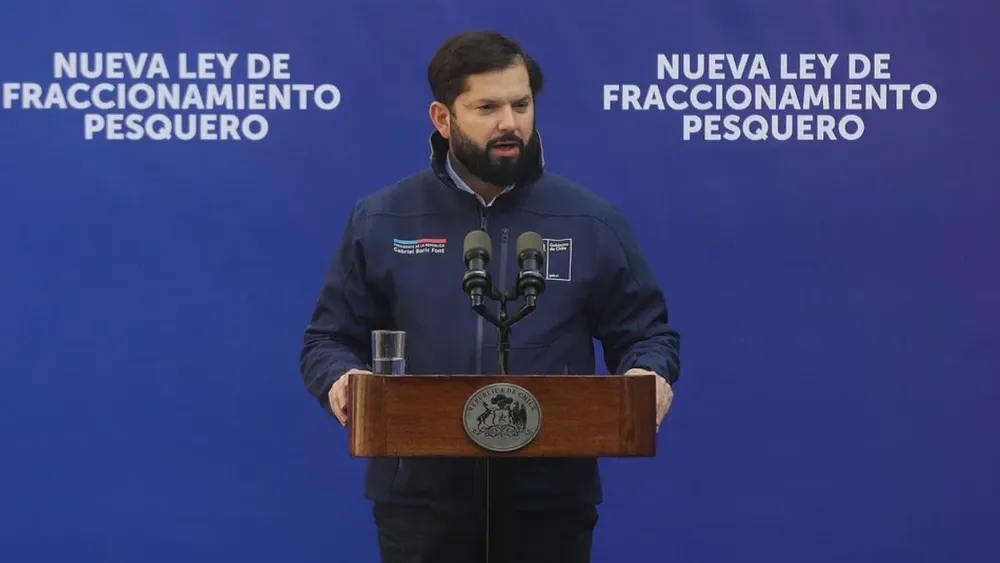 El compromiso con la pesca no acaba aquí: Presidente Boric por promulgación oficial de la ley de fraccionamiento