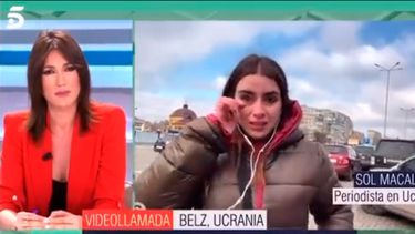 VIDEO| Periodista en Ucrania entre lágrimas: “El guía pidió que nos llevemos a su hija”