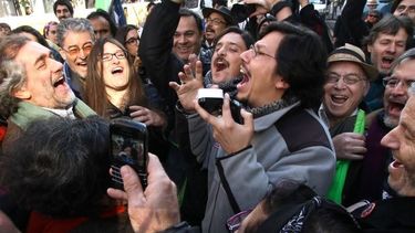 Patricio Segura, periodista y activista en lucha contra Hidroaysén.&nbsp;