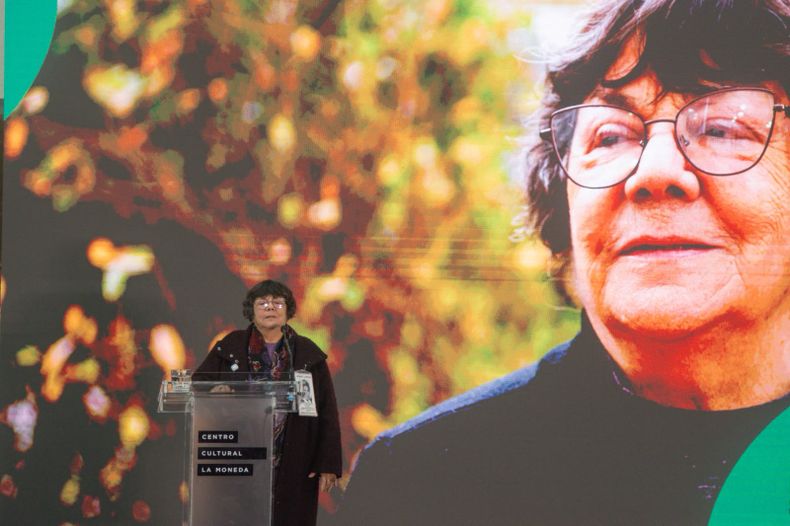 Alicia Lira recibe Premio Nacional de Derechos Humanos 2026. Créditos: INDH.