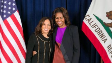 Kamala Harris y Michelle Obama: Las dos mujeres que corren con ventaja para enfrentar a Trump