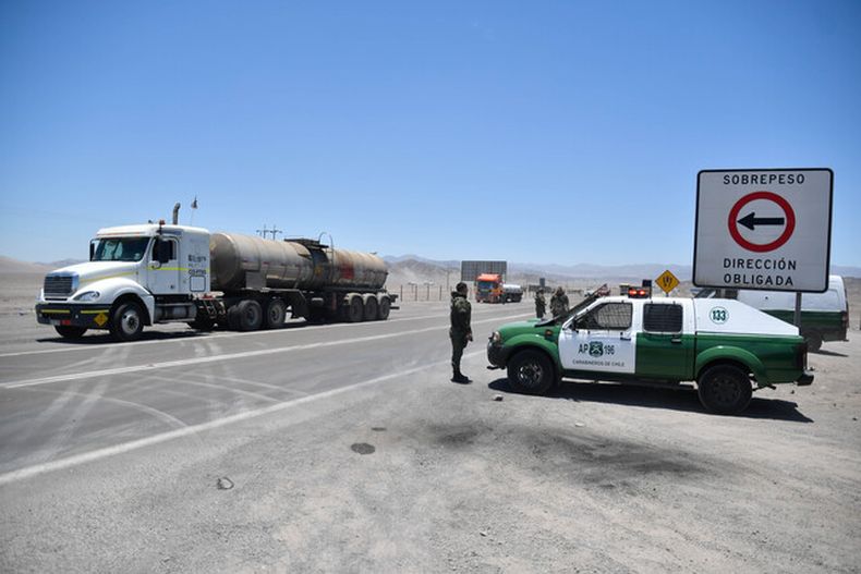 Paro de camioneros Agencia Uno .jpeg