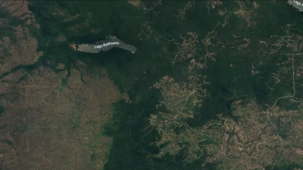 Muestran las “bombas de deforestación” que ven desde el cielo en Chiloé, revelando un desafío ecológico de la isla