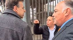 Matías Toledo increpa a Germán Codina - Captura de video