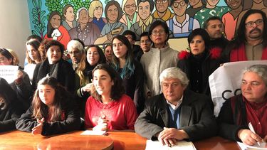 VIDEO| Agrupaciones del mundo educacional emplazan a la ministra Marcela Cubillos en rechazo a Admisión Justa