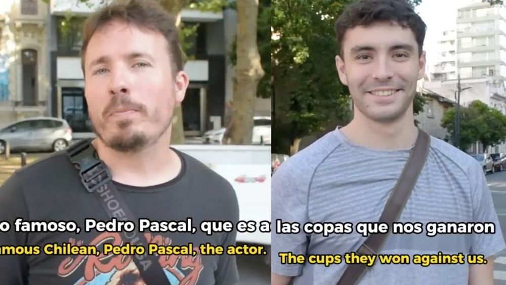 VIDEO| Argentinos revelan cosas malas que asocian con Chile: Las copas que nos ganaron