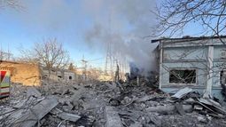 A la espera de tanques occidentales Ucrania sufre ataque masivo con drones rusos