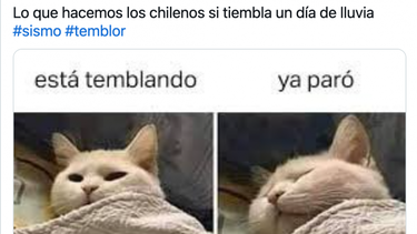 Humor chileno: Los memes con que cibernautas dan cuenta de fuerte sismo en el norte