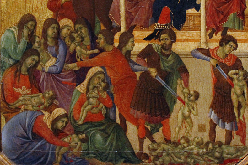 Massacre of the Innocents Maesta by Duccio.png