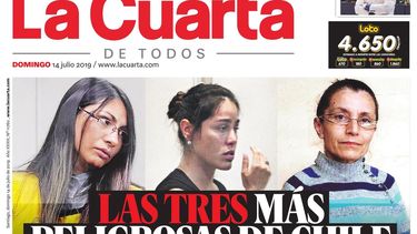REDES| “Basta, esto parece una mala broma”: duras críticas a portada de La Cuarta que titula “Las 3 más peligrosas de Chile”