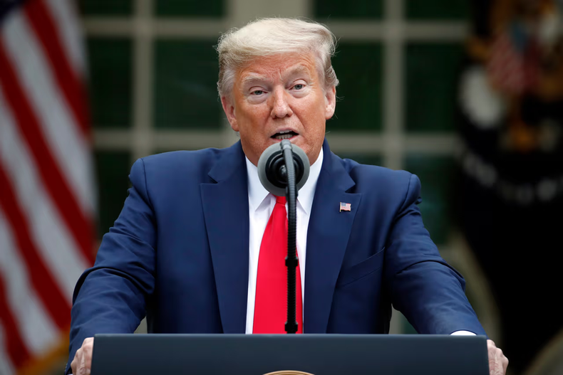 Presidente de Estados Unidos, Donald Trump.&nbsp;