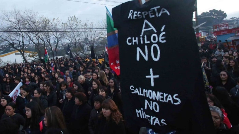 Crisis de la marea roja en Chiloé.&nbsp;