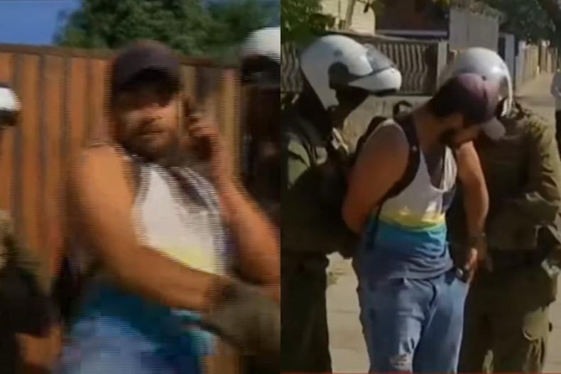 video en vivo y en directo detienen a hombre que pateo a camarografo de mega en despacho e1697729427296.jpeg