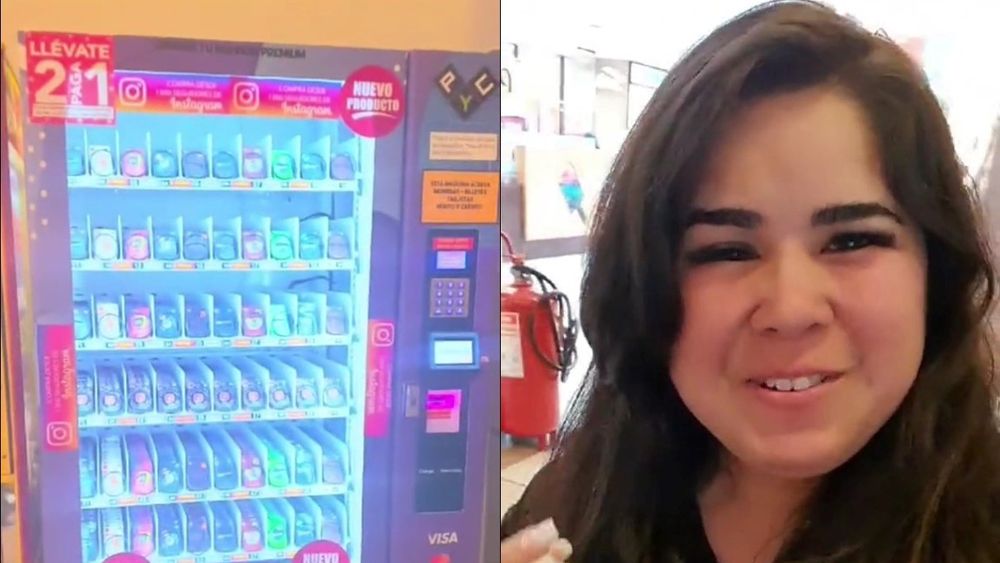 VIDEO| 35 lucas por 12 mil seguidores en Instagram: Máquina expendedora causa furor en Antofagasta