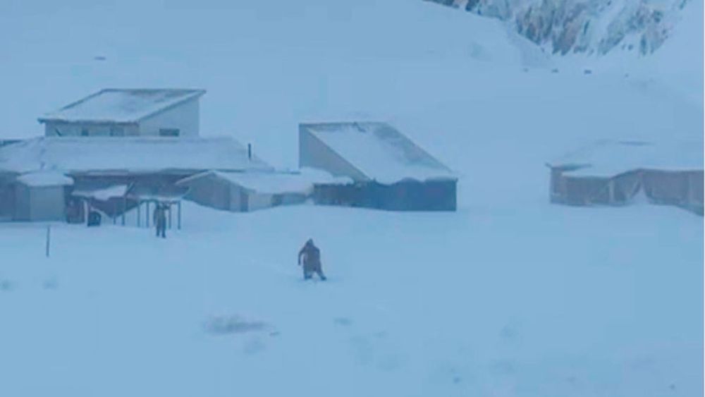 Además, el rescate en el Cajón del Maipo fue peligroso - Captura de video