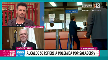 Alcalde Zarhi afirma que recontrató a hermana de Salaberry para tenderle una mano