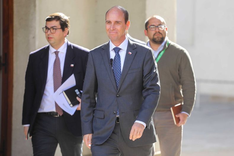 Ministro Martín Arrau habló en La Moneda - Agencia Uno