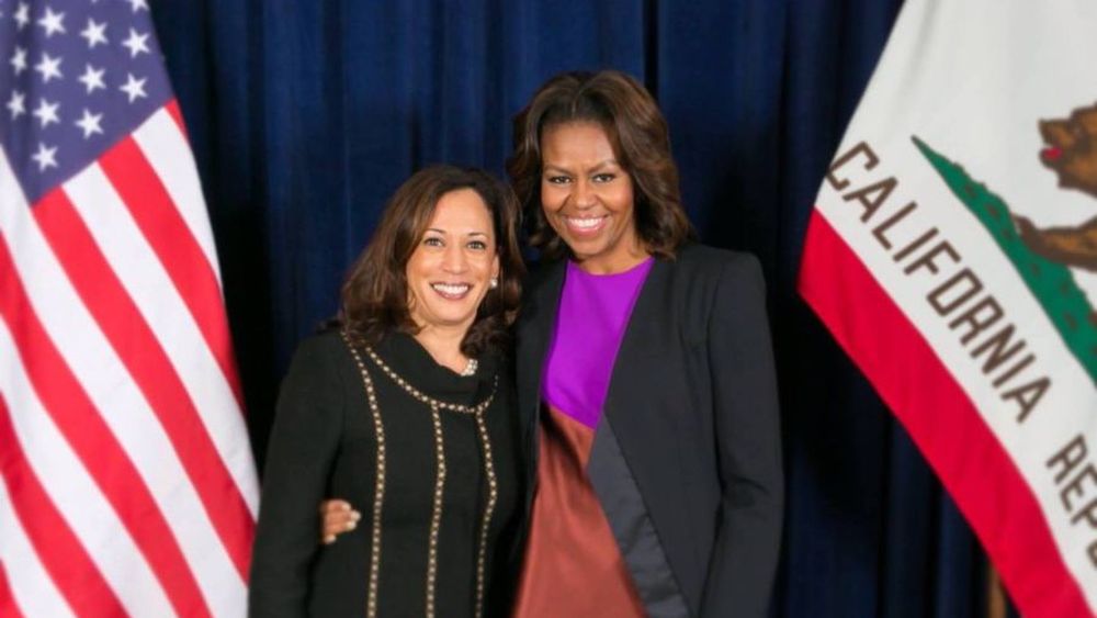 Kamala Harris y Michelle Obama: Las dos mujeres que corren con ventaja para enfrentar a Trump