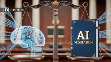 El Desconcierto | 29251 imagen creada con ia sobre la regulacion de la misma.webp