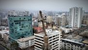 Así quedó la cruz de iglesia en Viña del Mar tras el temblor del pasado 31 de mayo - Captura de pantalla CHV Así quedó la cruz de iglesia en Viña del Mar tras el temblor del pasado 31 de mayo - Captura de pantalla CHV