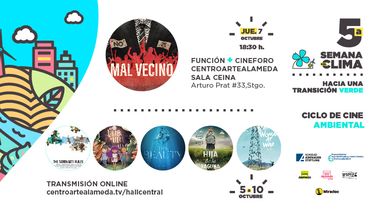 Semana del Clima en Centro Arte Alameda: La 4º versión tendrá actividades hibridas