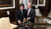 Javier Milei y José Antonio Kast.